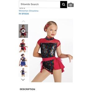 Weissman Dance Costume MC